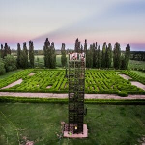 San Rafael, ciudad y el laberinto de Borges desde San Rafael
