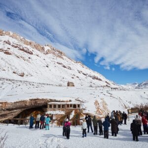 A estrada da alta montanha