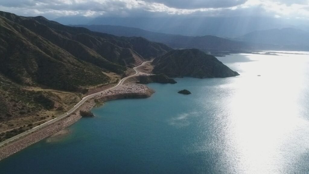 Playa de Potrerillos en Mendoza