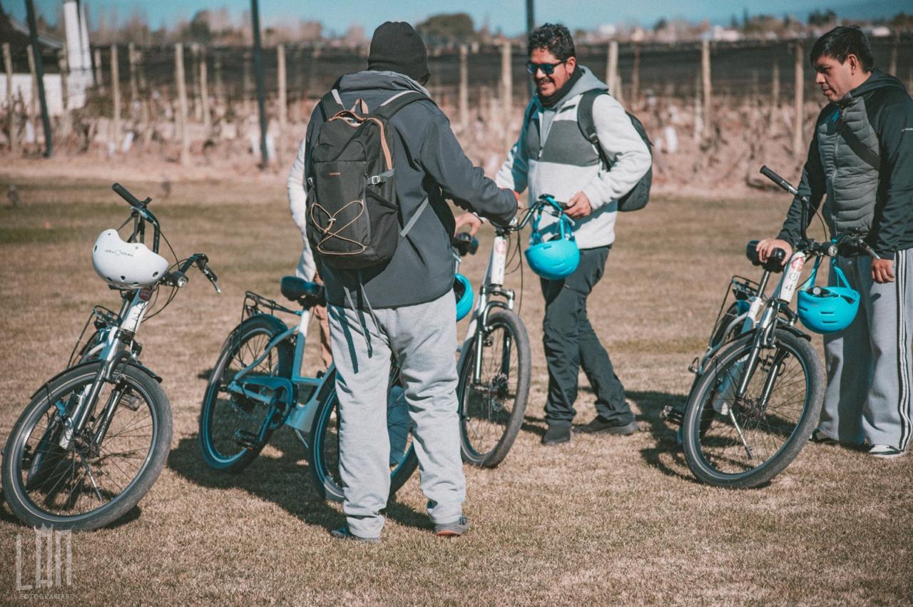 E-bikes por bodegas en Chacras de Coria